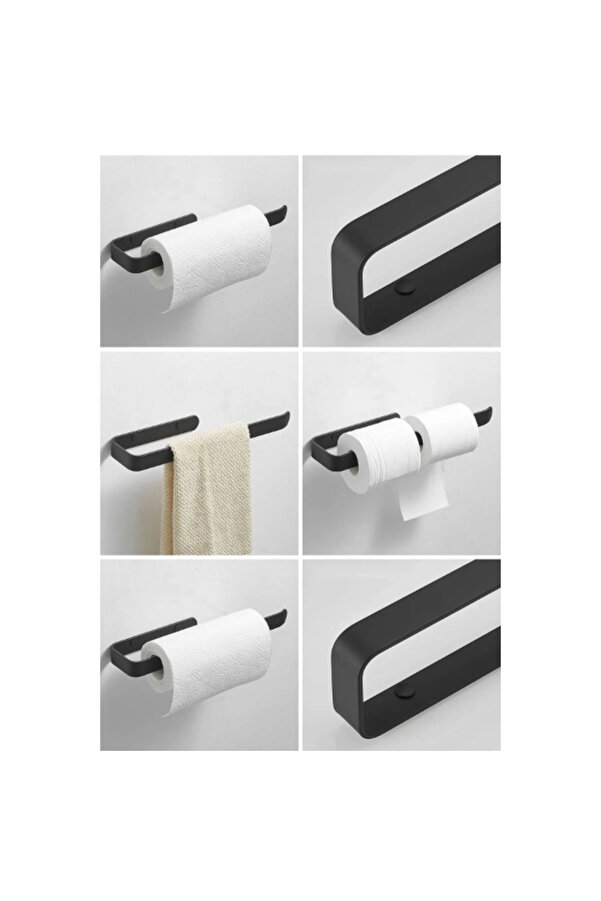 Metal Mat Si̇yah Havluluk