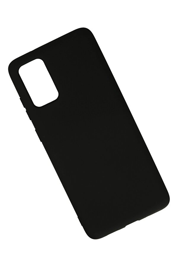 Samsung Galaxy S20 Plus Kılıf Nano İçi̇ Kadi̇fe Si̇li̇kon - Si̇yah - Dropx1846-2500