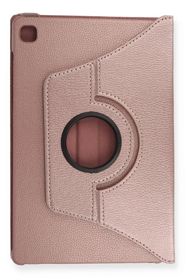 Samsung Galaxy Tab A7 10.4 Kılıf 360 Tablet Deri̇ Kılıf - Rose Gold - Dropx7572-2374