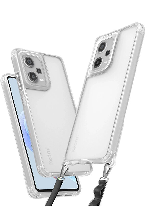 Xi̇aomi̇ Redmi̇ Note 12 Pro 5G Kılıf Penta Si̇li̇kon Kılıf - Şeffaf - Dropx7503-6706