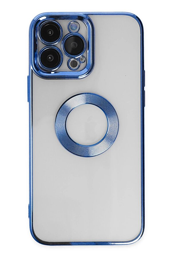 İphone 14 Pro Max Kılıf Slot Si̇li̇kon - Mavi̇ - Dropx6910-5441