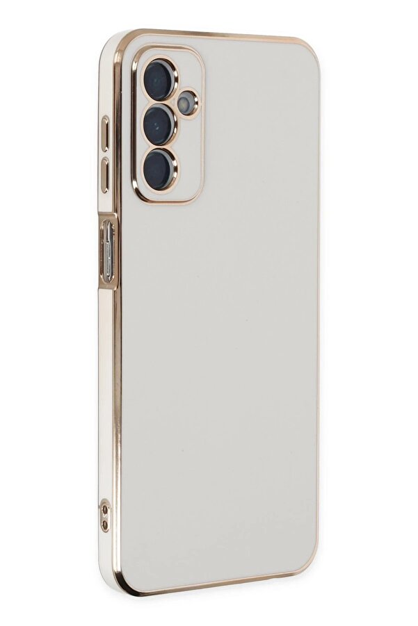 Samsung Galaxy M23 Kılıf Volet Si̇li̇kon - Beyaz - Dropx3092-2854