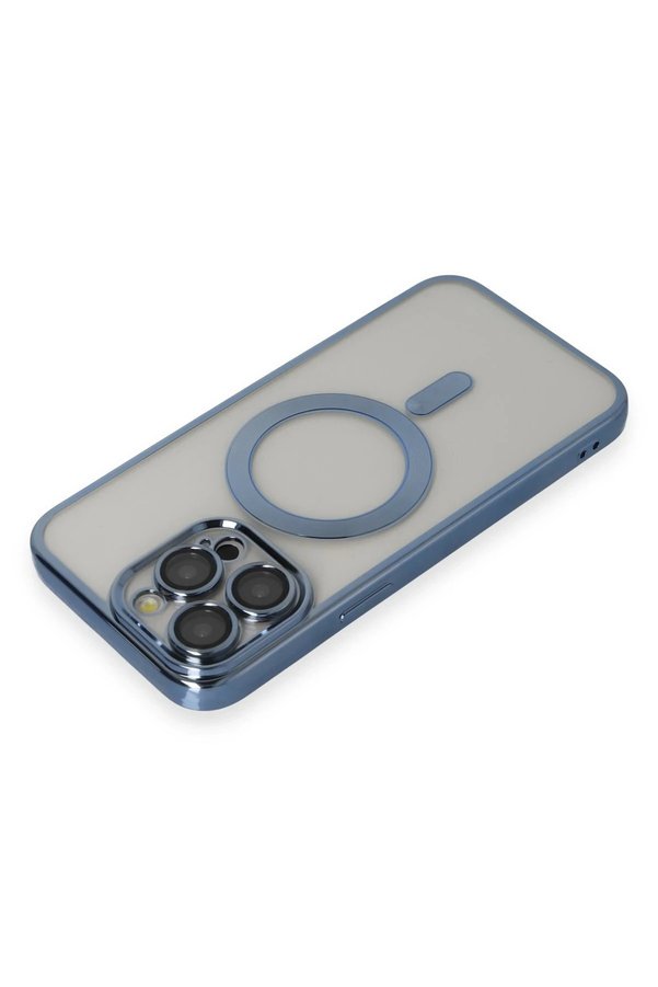 İphone 14 Pro Max Kılıf Kross Magneti̇csafe Kapak - Si̇erra Blue - Dropx3375-1185
