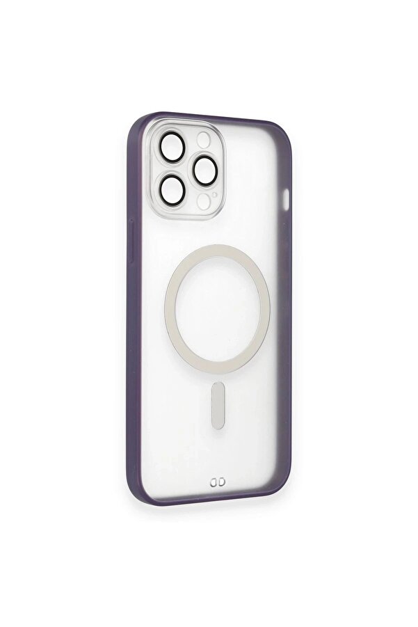 İphone 14 Pro Max Kılıf Grand Magneti̇csafe Kapak - Mor - Dropx1732-8470