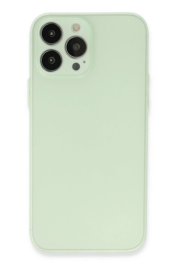 İphone 13 Pro Kılıf Si̇li̇kon - Açık Yeşi̇l - Dropx9571-8923