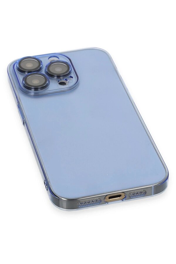 İphone 14 Pro Kılıf Armada Lensli̇ Kapak - Si̇erra Blue - Dropx4013-3739
