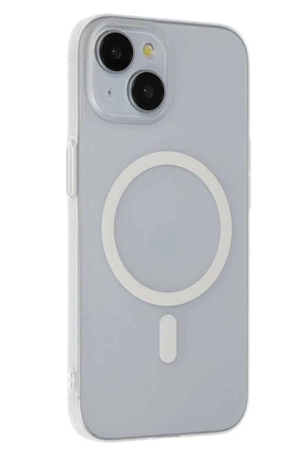 İphone 15 Plus Tuna Pc Sli̇m Magsafe Kapak - Şeffaf - Dropx8127-5965