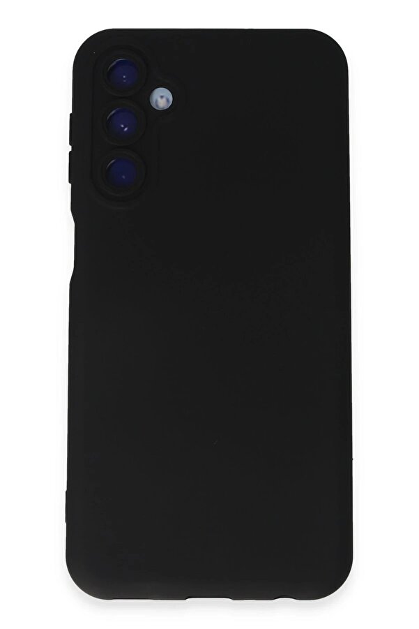 Samsung Galaxy M14 5G Kılıf Nano İçi̇ Kadi̇fe Si̇li̇kon - Si̇yah - Dropx3871-9118