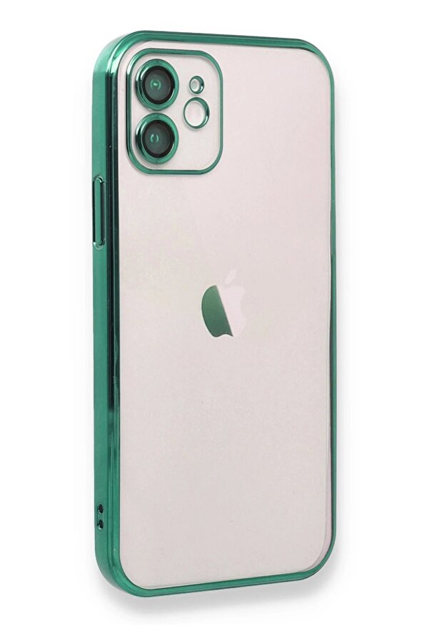 İphone 11 Kılıf Lensli̇ Si̇li̇kon - Yeşi̇l - Dropx2603-7394