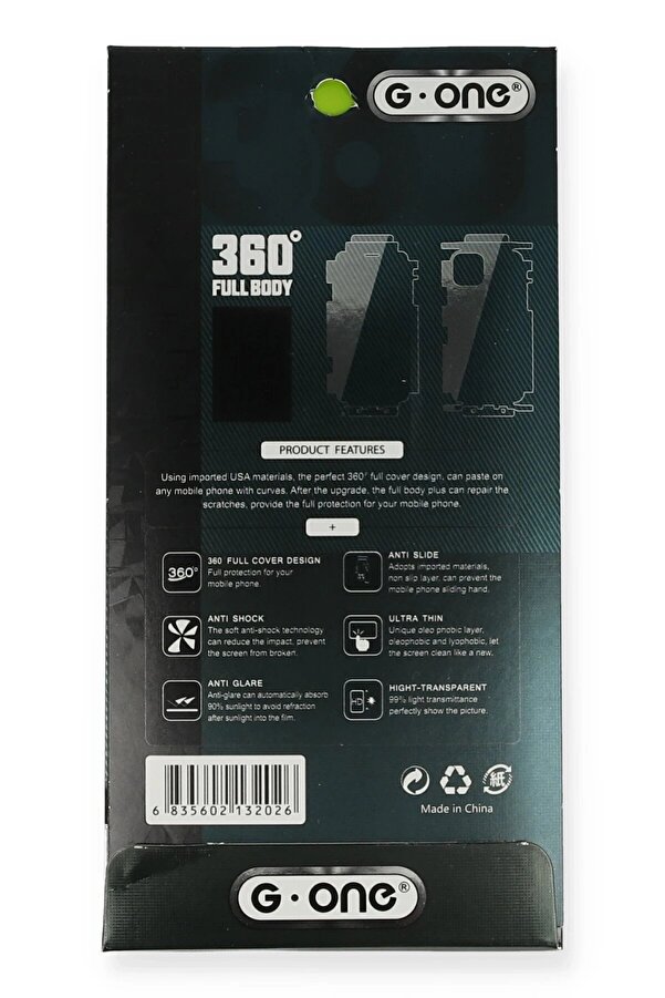 İphone 11 360 Mat Full Body Arka Koruyucu - Dropx5140-6825