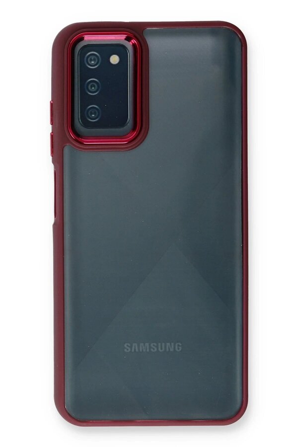 Samsung Galaxy A03S Kılıf Dora Kapak - Kırmızı - Dropx8573-4418