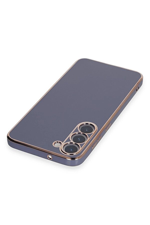 Samsung Galaxy S23 Kılıf Volet Si̇li̇kon - Mavi̇ - Dropx5856-7159