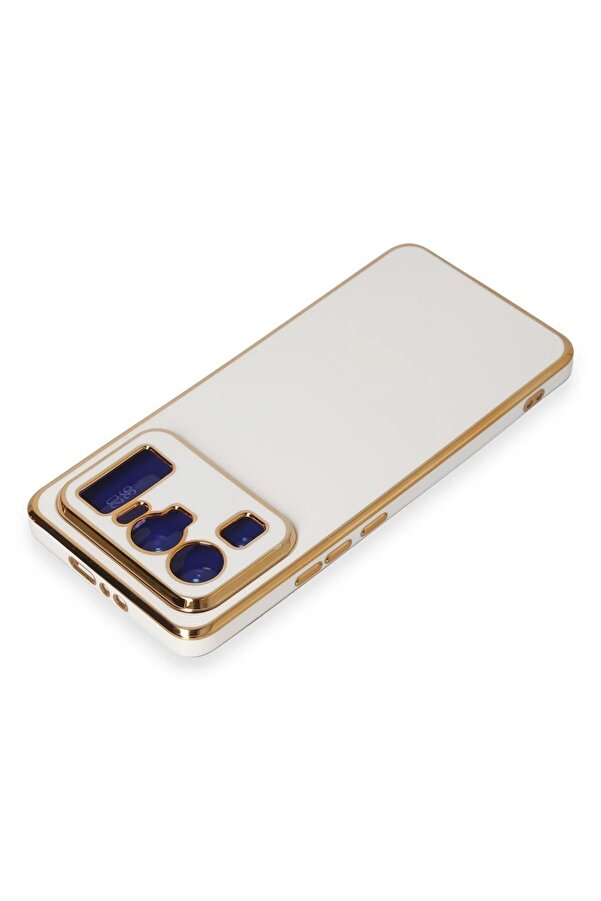 CepteToptan Xiaomi Mi 11 Ultra Kılıf Volet Silikon - Beyaz - DROPX7493-7042