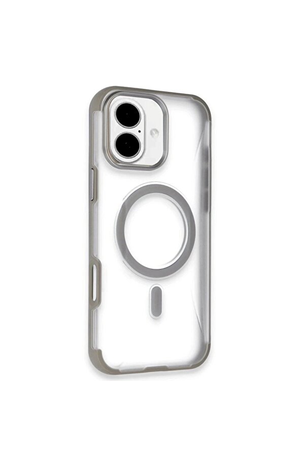 İphone 16 Hi̇lton Magsafe Kapak - Ti̇tan Gri̇ - Brh021022-5584