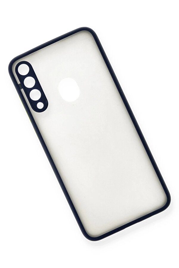 Huawei̇ Y6P Kılıf Montreal Si̇li̇kon Kapak - Laci̇vert - Dropx6767-8128