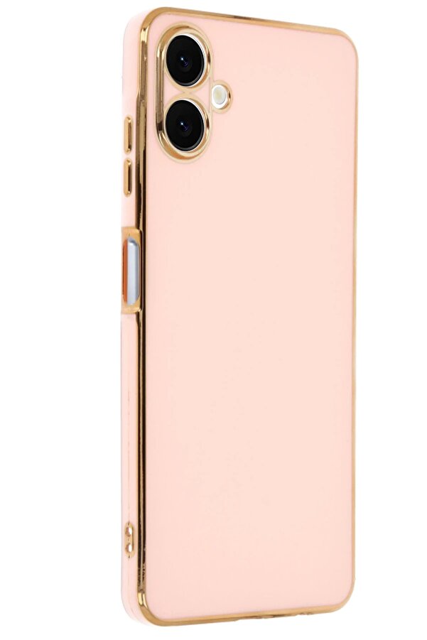 Samsung Galaxy A06 Kılıf Volet Si̇li̇kon - Pembe - Dropx7077-6913