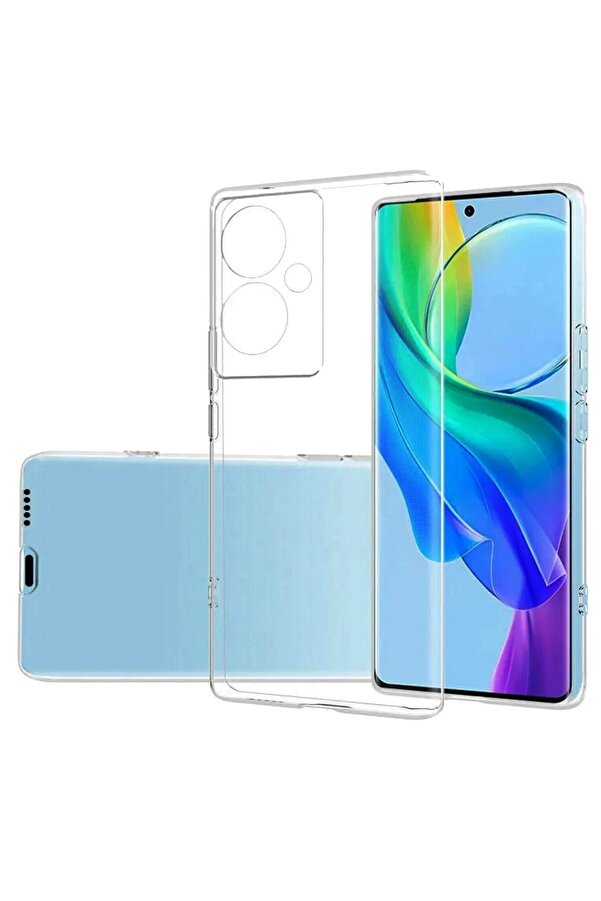 Vi̇vo V29 Li̇te Kılıf Lüx Şeffaf Si̇li̇kon - Dropx7483-5214