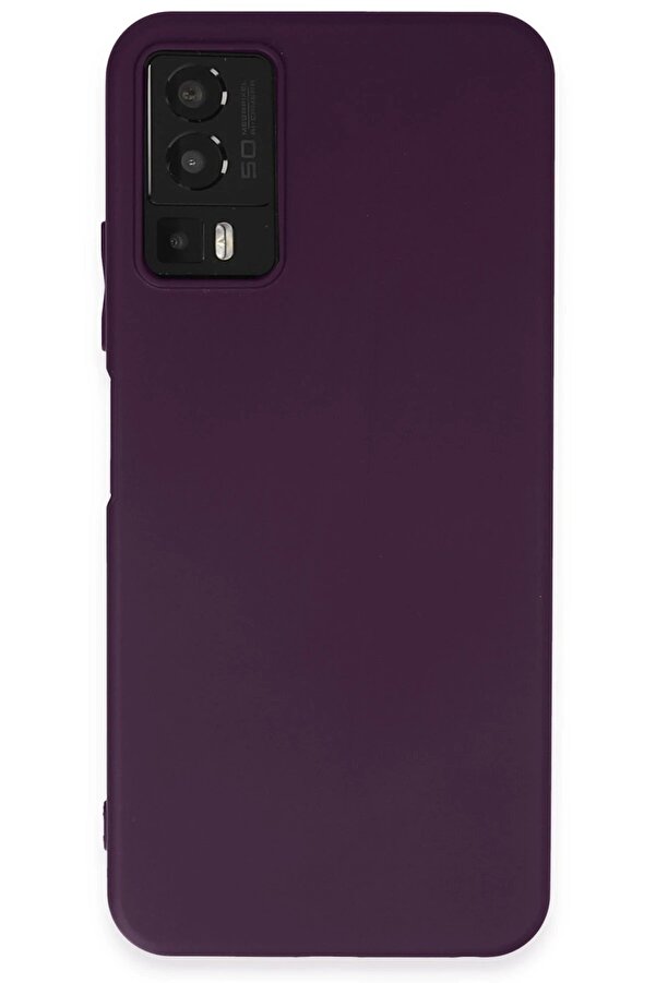 General Mobi̇le Gm 23 Kılıf Fi̇rst Si̇li̇kon - Mor - Dropx5264-3094