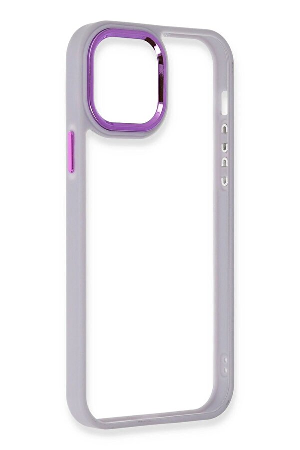 İphone 12 Pro Max Kılıf Dora Kapak - Li̇la - Dropx9648-5657