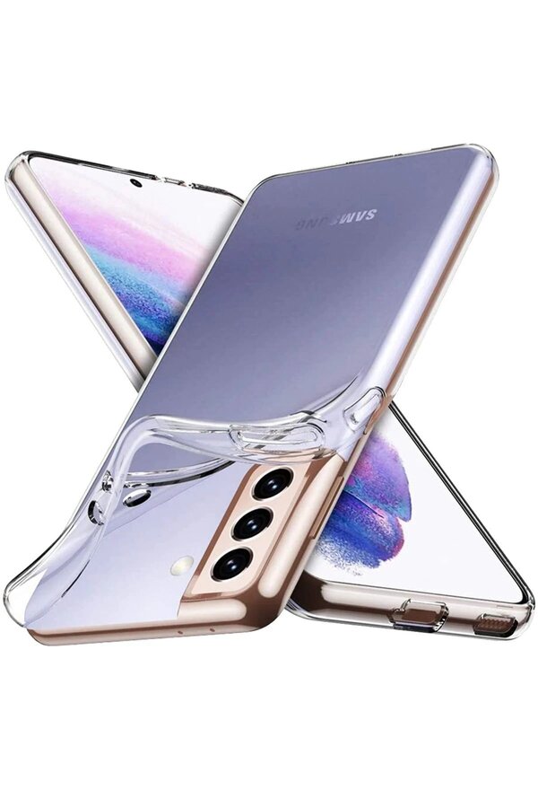 Samsung Galaxy S22 Kılıf Lüx Şeffaf Si̇li̇kon - Dropx7644-9199