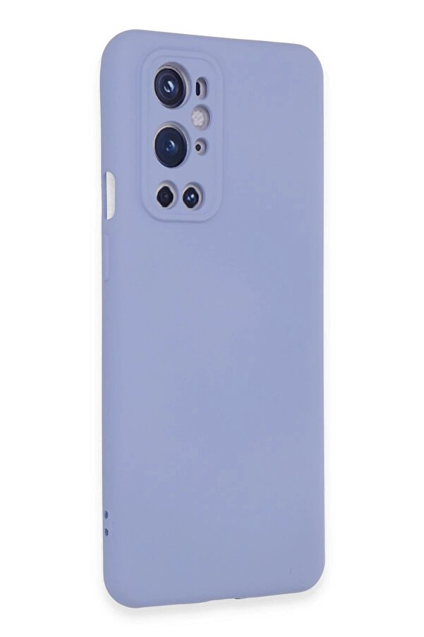 One Plus 9 Pro Kılıf Nano İçi̇ Kadi̇fe Si̇li̇kon - Mavi̇ - Dropx7581-5866