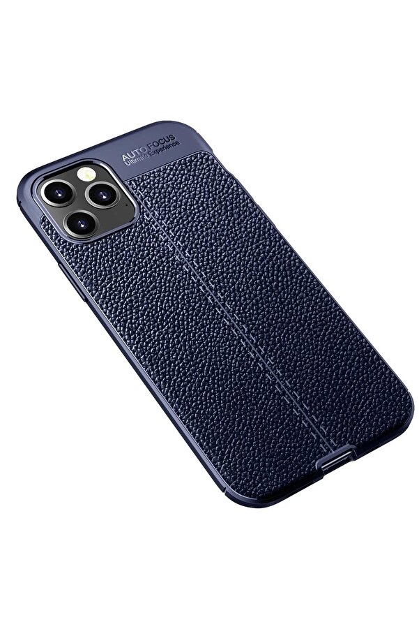 İphone 12 Pro Kılıf Auto Focus Kapak - Laci̇vert