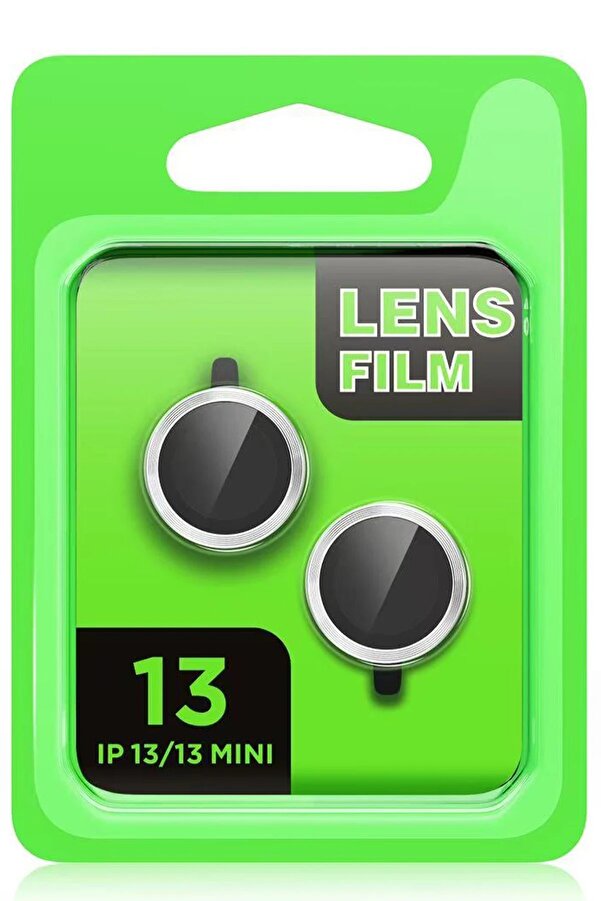 İphone 13 Mi̇ni̇ Raze Metal Kamera Lens - Pembe - Dropx8704-2768