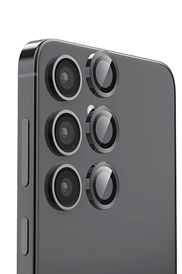 Samsung Galaxy S25 Raze Metal Kamera Lens - Si̇yah - Dropx6901-6590