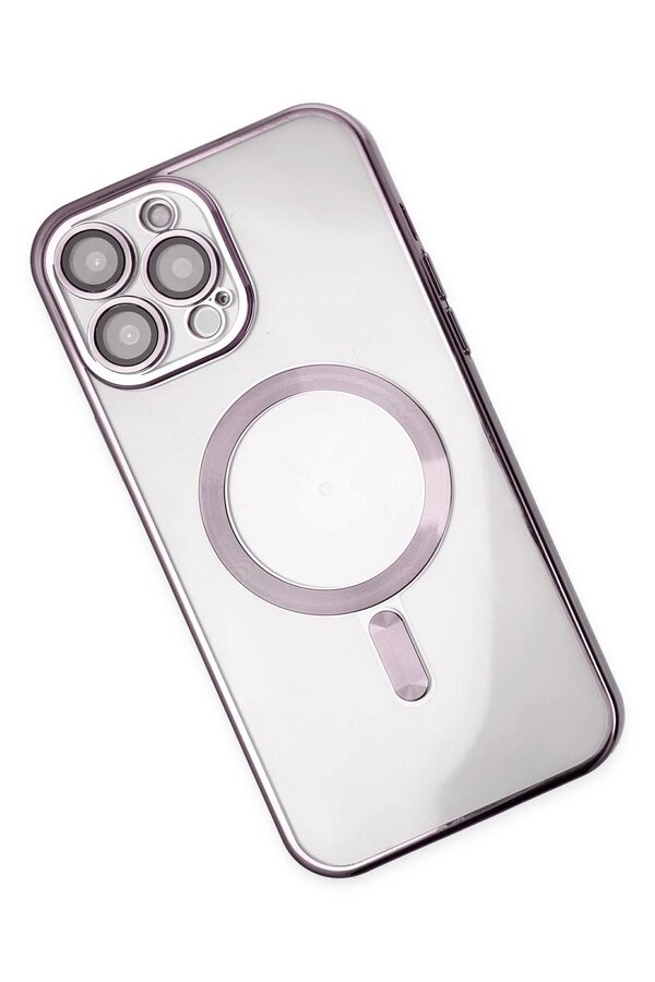 İphone 13 Pro Max Kılıf Kross Magneti̇csafe Kapak - Mor - Dropx4530-6221