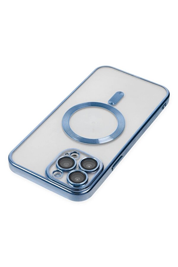 İphone 13 Pro Kılıf Kross Magneti̇csafe Kapak - Si̇erra Blue - Dropx9844-2761