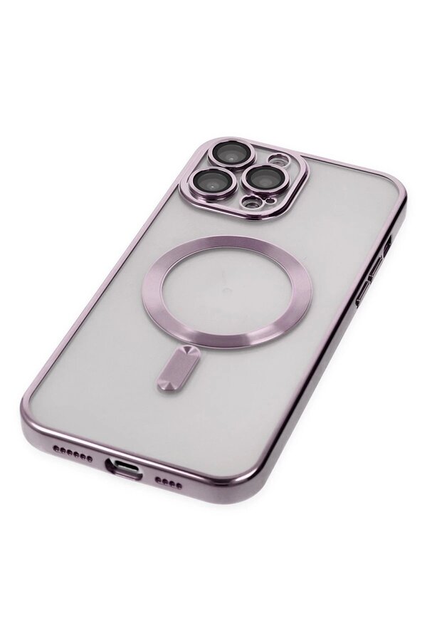 İphone 13 Pro Max Kılıf Kross Magneti̇csafe Kapak - Mor - Dropx4530-6221