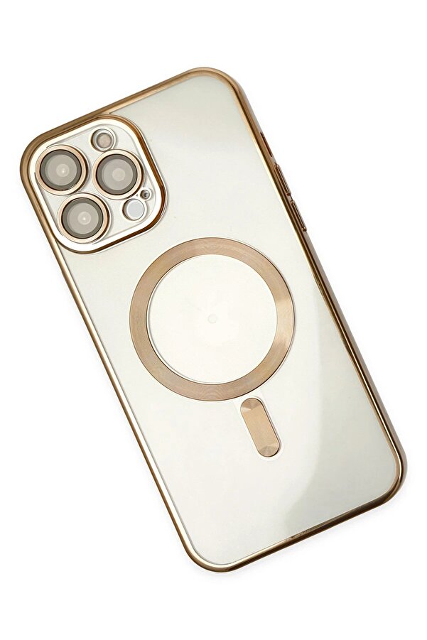 İphone 13 Pro Max Kılıf Kross Magneti̇csafe Kapak - Gold - Dropx5355-1754