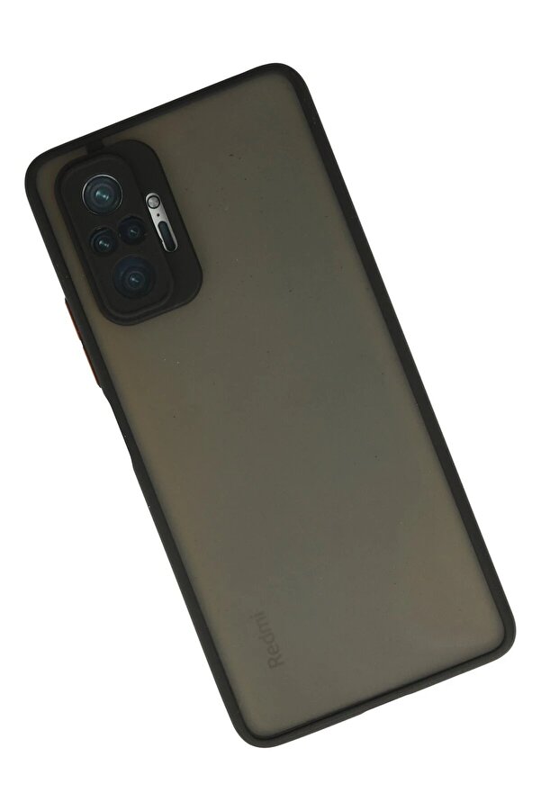 Xi̇aomi̇ Redmi̇ Note 10 Pro Kılıf Montreal Si̇li̇kon Kapak - Si̇yah - Dropx9310-2259