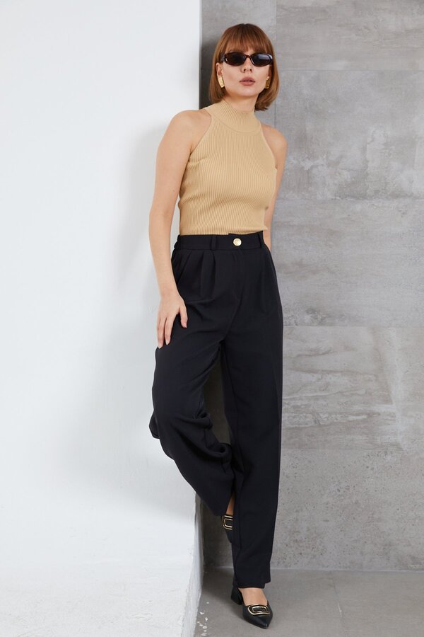 Colezi̇um Kadın Beli̇ Lasti̇kli̇ Pzzo Pantolon