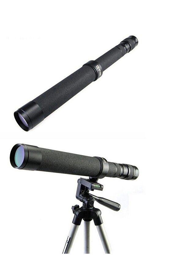 Bai̇gi̇sh Zt824X40 Rus Model Zoomlu ,Deri̇ Çantalı Tri̇pot Bağlanan Tekli̇ Dürbün