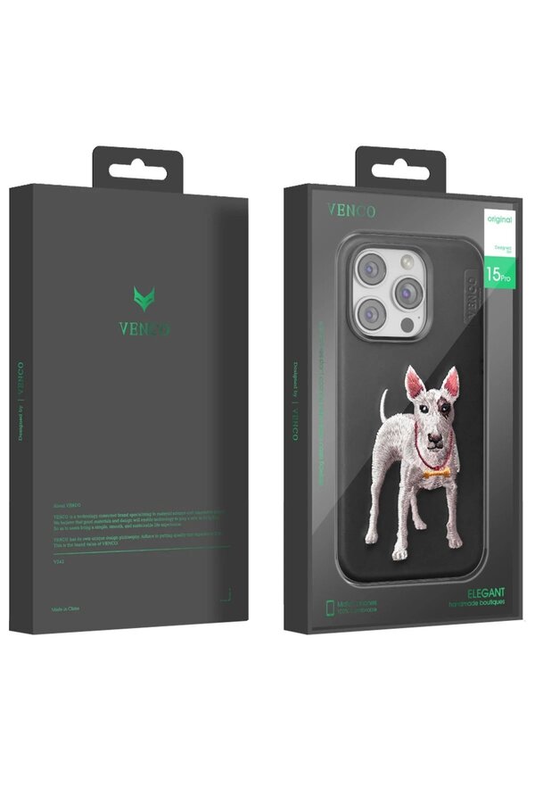 Cpt16 İphone 14 Pro Max Perma Desenli̇ Kapak - Si̇yah