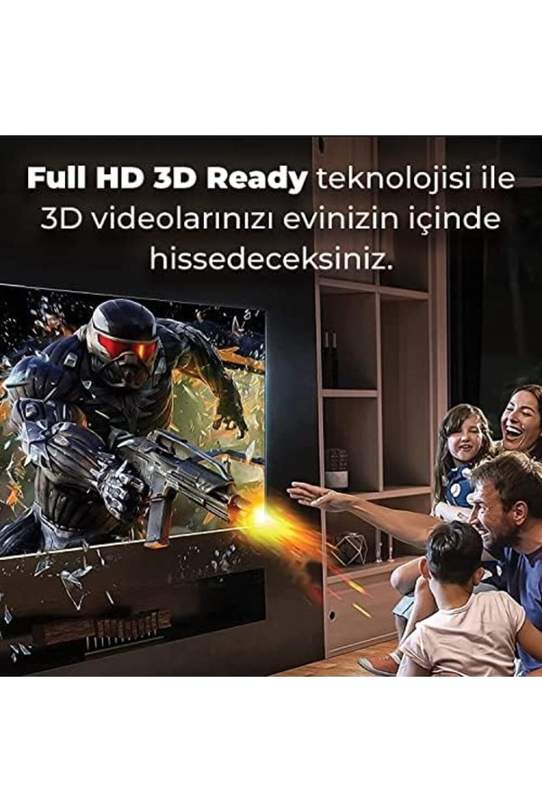 Brfshop Nhd02  Yüksek Hızlı Hdmı & Ethernet Kablosu, 18Gbps Veri̇ Aktarım Hızı, Hdmı 2.0