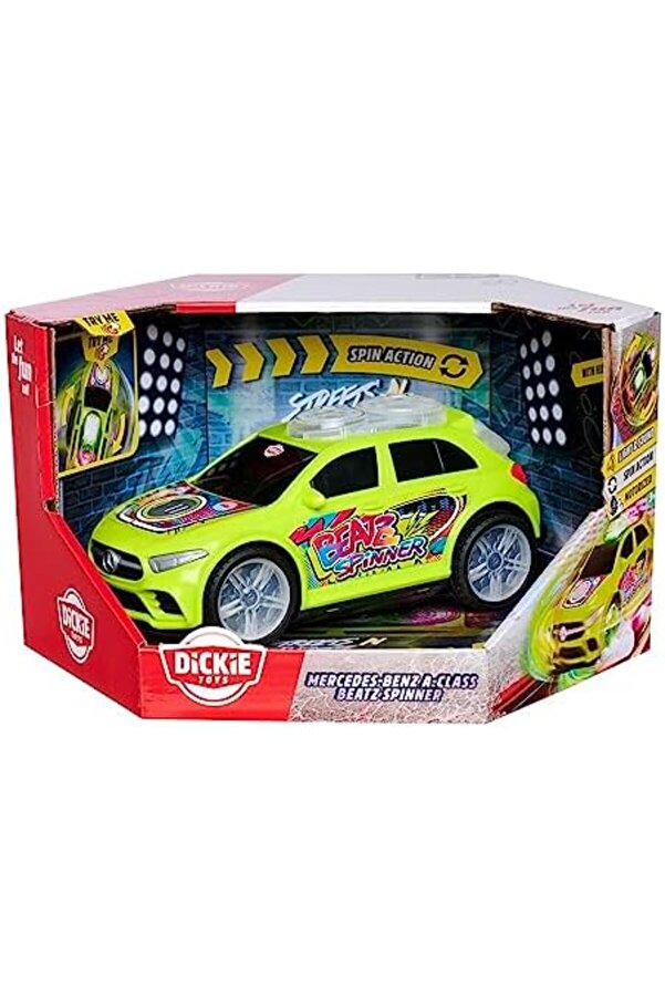 Goldwhi̇rl Toys 203765007, -Benz A- Beat Spi̇nner Oyuncağı, Motori̇ze Teker, Işıklı Ve Sesli̇, Pi̇lli̇, 23