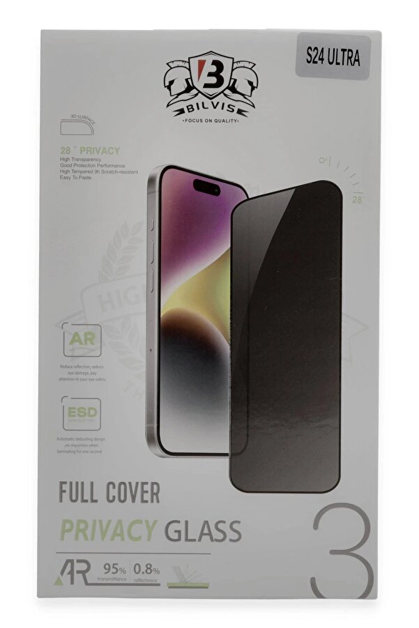 Samsung Galaxy S24 Ultra Bi̇lvi̇s Hayalet Cam Ekran Koruyucu - Dropx3304-6360