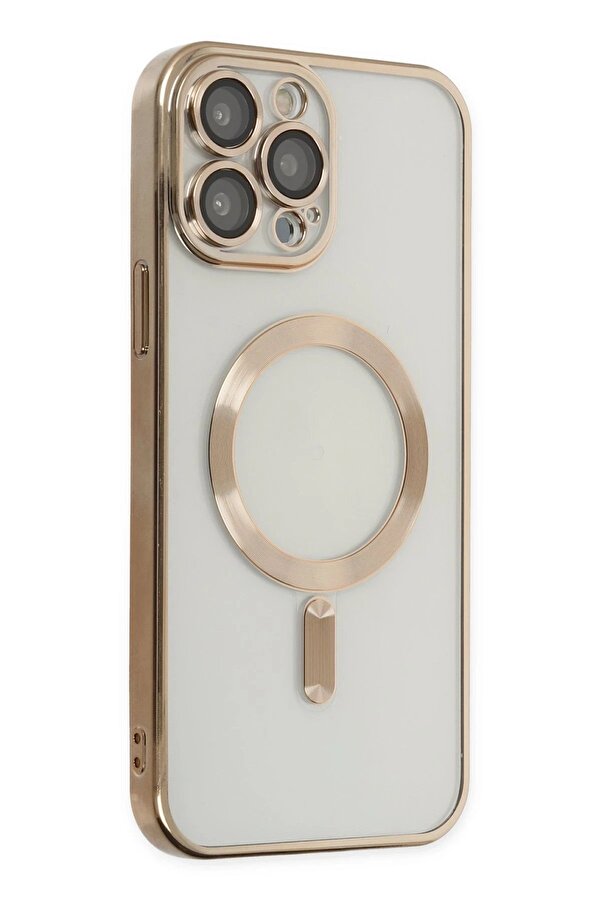 İphone 13 Pro Max Kılıf Kross Magneti̇csafe Kapak - Gold - Dropx5355-1754