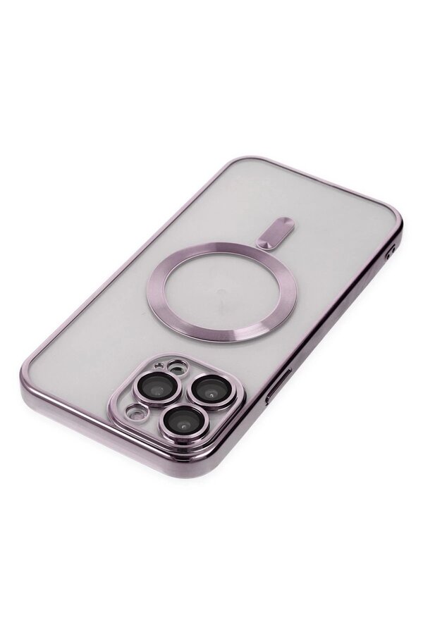 İphone 13 Pro Max Kılıf Kross Magneti̇csafe Kapak - Mor - Dropx4530-6221