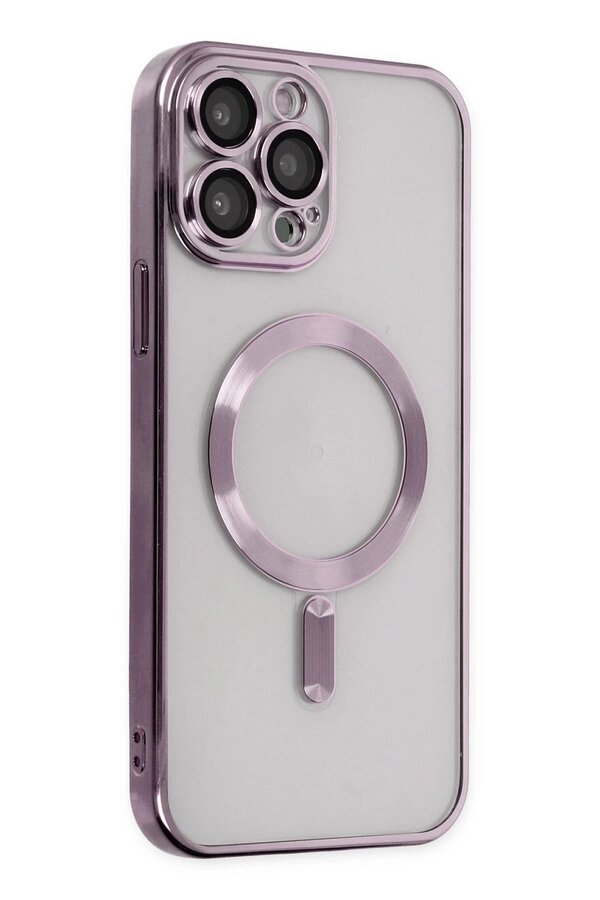 İphone 13 Pro Max Kılıf Kross Magneti̇csafe Kapak - Mor - Dropx4530-6221