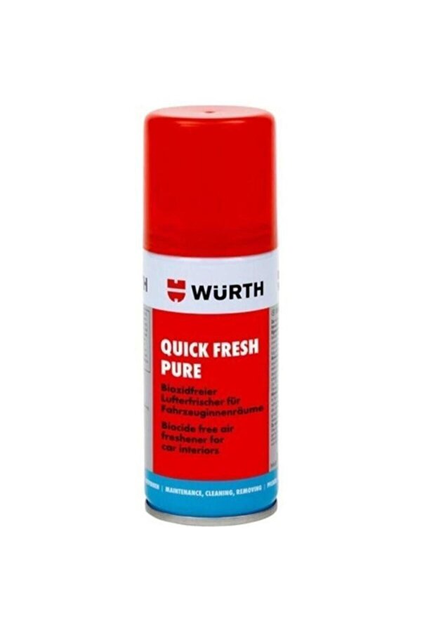Würth Araç Içi Tazeleme Spreyi - (Q.FRESH PURE) - 100ml - Klima Bombası