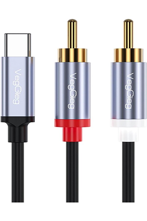 Snshop Usb Type-C To 2 Rca Ses Kablosu 3 Metre 467437