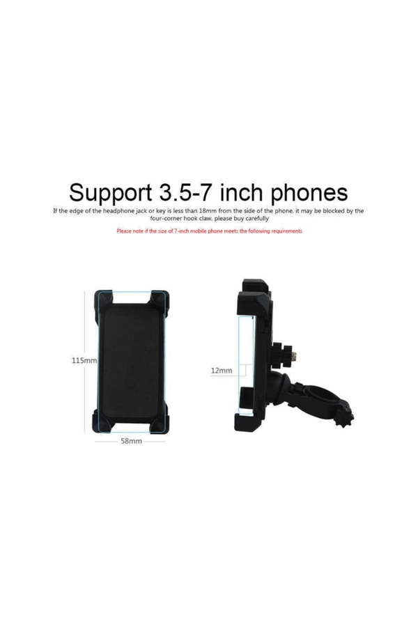 Oem Bi̇si̇klet Telefon Tutucu Gi̇don Di̇reksi̇yon Bağlantılı