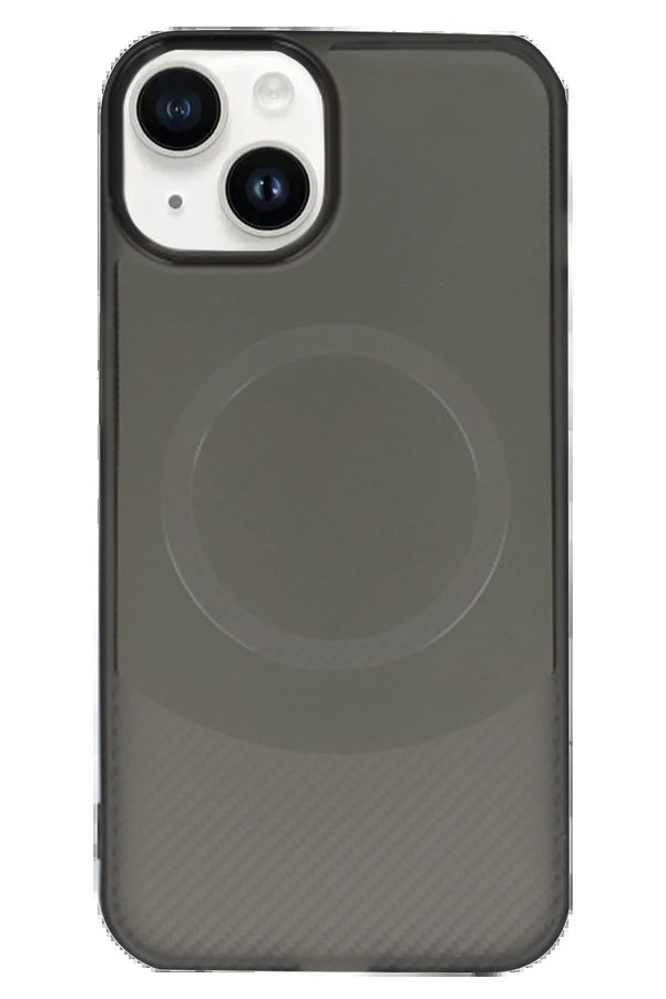 İphone 14 Kılıf Maya Karbon Kapak - Si̇yah - Dropx2561-4698
