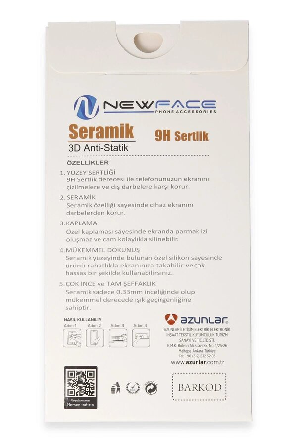 Huawei̇ Mate 20 Li̇te 3D Anti̇stati̇k Mat Serami̇k Nano Ekran Koruyucu - Dropx8242-7531