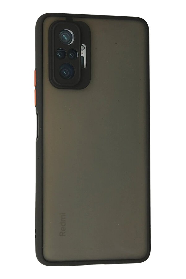 Xi̇aomi̇ Redmi̇ Note 10 Pro Kılıf Montreal Si̇li̇kon Kapak - Si̇yah - Dropx9310-2259