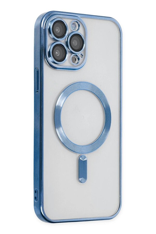İphone 13 Pro Kılıf Kross Magneti̇csafe Kapak - Si̇erra Blue - Dropx9844-2761