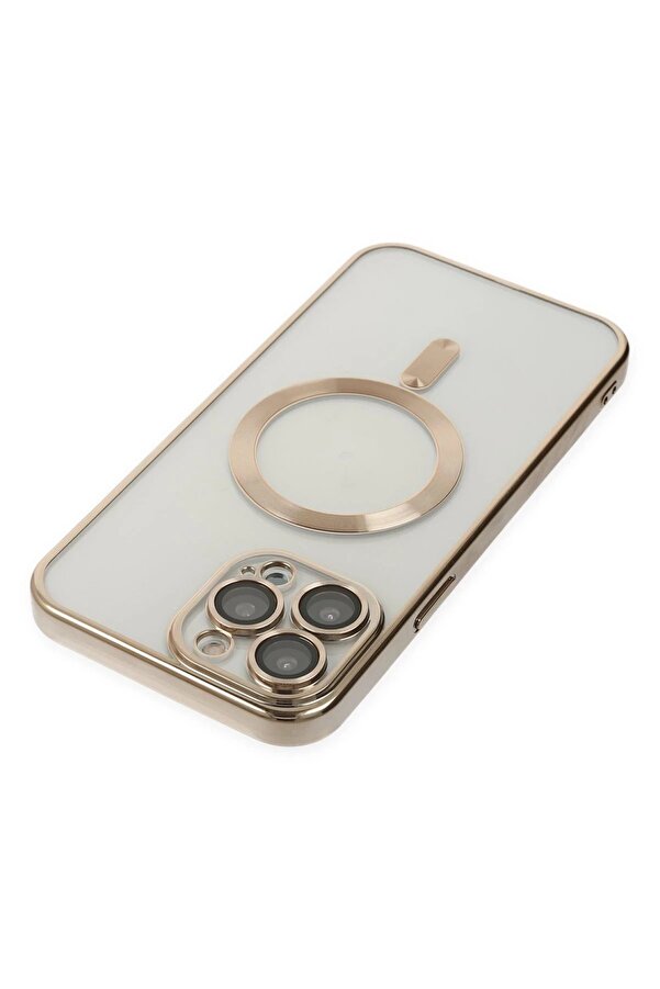 İphone 13 Pro Max Kılıf Kross Magneti̇csafe Kapak - Gold - Dropx5355-1754